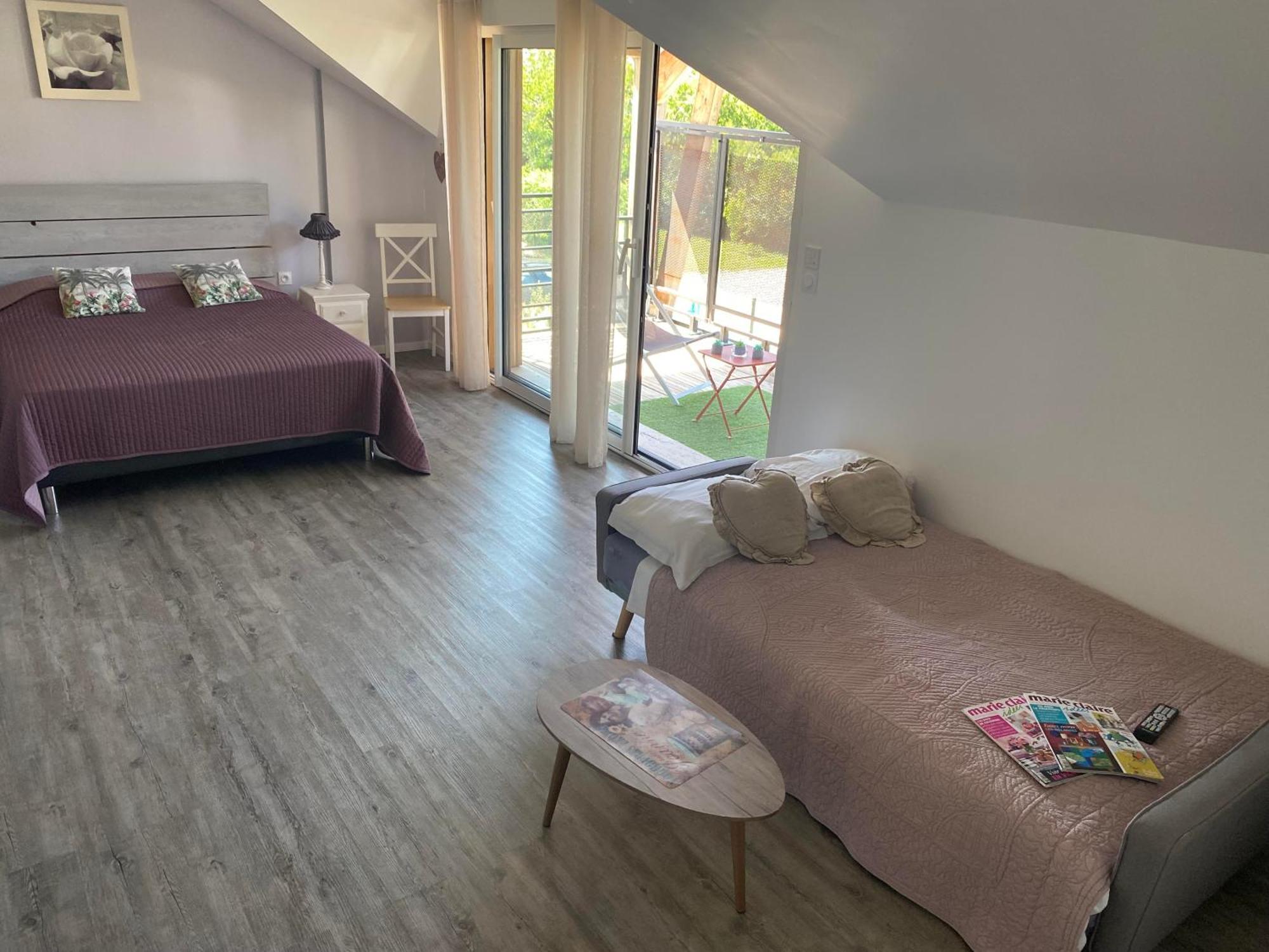 Les 4 Saisons Piscine Interieure Appartement Mer Kamer foto