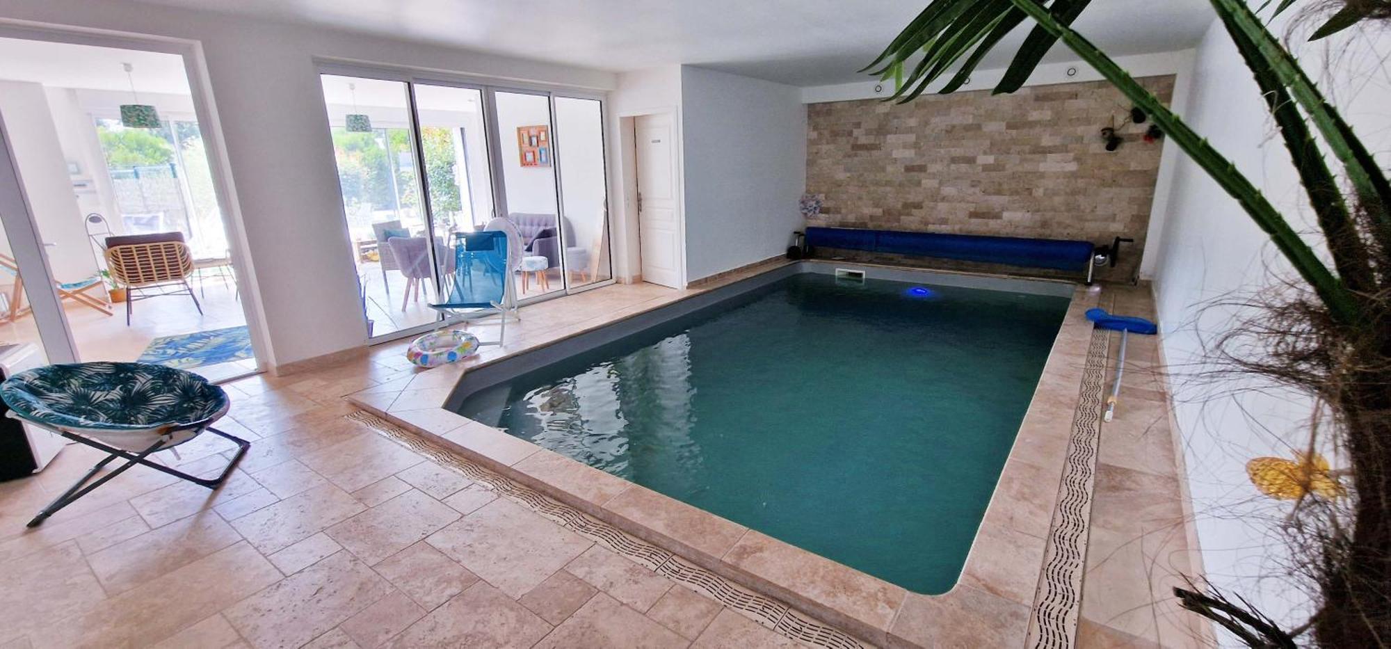 Les 4 Saisons Piscine Interieure Appartement Mer Buitenkant foto